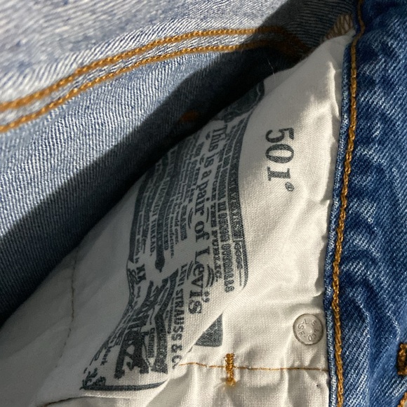 Levi’s 501 Blue Jean shorts, W29 - Picture 3 of 4
